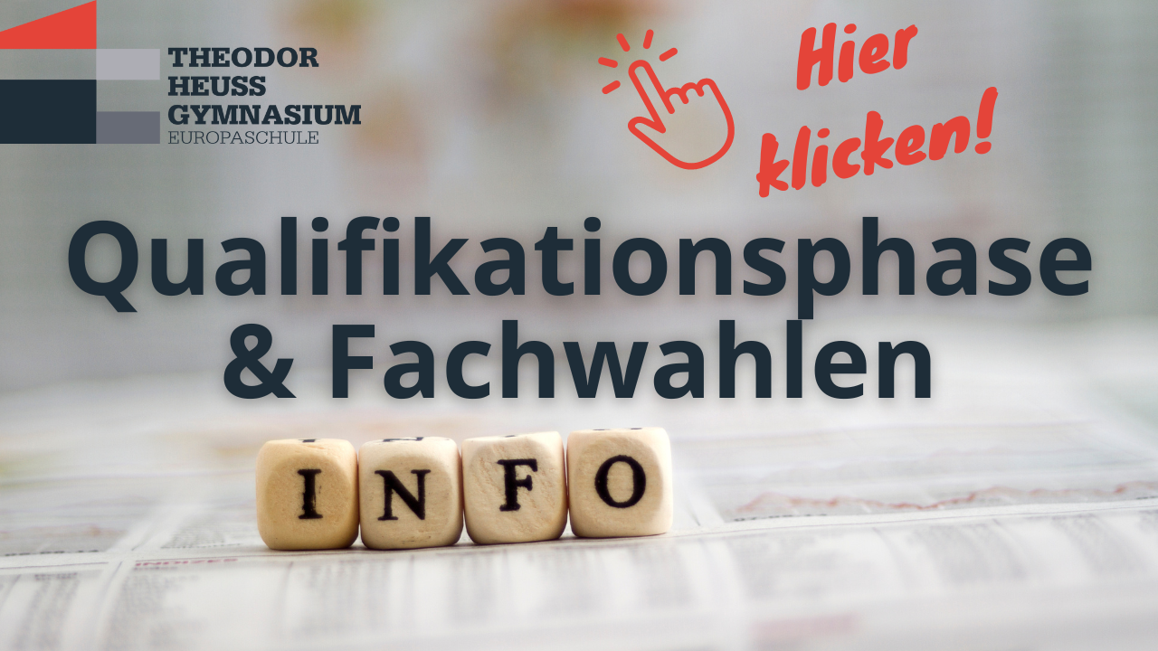 Informationsvideo: Qualifikationsphase & Fachwahlen