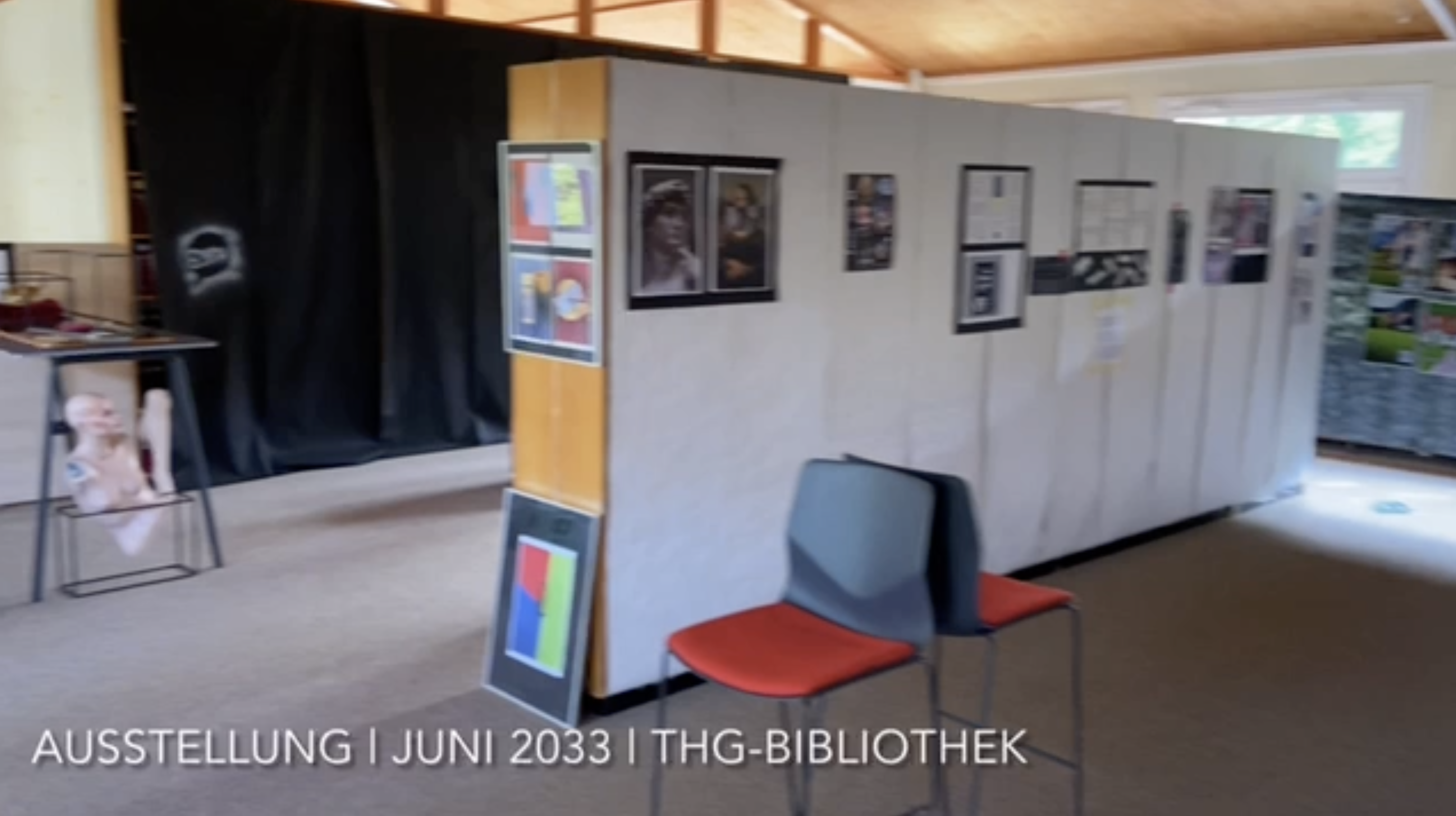 ECHT?! Video zur Ausstellung in den Räumlichkeiten der THG-Bibliothek